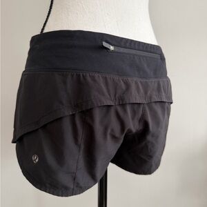 lululemon athletica Black Athletic Shorts